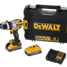 DeWalt Masina de gaurit cu percutie 18V XR Brushless, 169 Nm, 2 x 5.0Ah POWERSTACK, TSTAK DCD1007H2T-QW