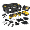 DeWalt Unealta multifunctionala 18V XR Brushless, 3 viteze, 2 x 5.0Ah DCS356P2-QW