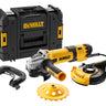 DeWalt Polizor unghiular 125mm 1500W cu kit slefuire beton DWE4257KT-QS