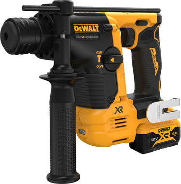 DeWalt Ciocan rotopercutor SDS-Plus 12V XR subcompact cu 2 acumulatori 5Ah DCH072P2-QW