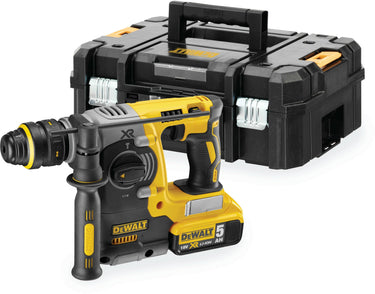 DeWalt Ciocan rotopercutor SDS-Plus 18V XR QCC 24mm cu 2 acumulatori 5Ah DCH274P2T-QW