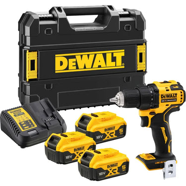 DeWalt Masina de gaurit/insurubat compacta, fara perii 18V XR 3x5Ah DCD708P3T-QW