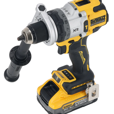 DeWalt Masina de gaurit cu percutie 18V XR Brushless, 169 Nm, 2 x 5.0Ah POWERSTACK, TSTAK DCD1007H2T-QW
