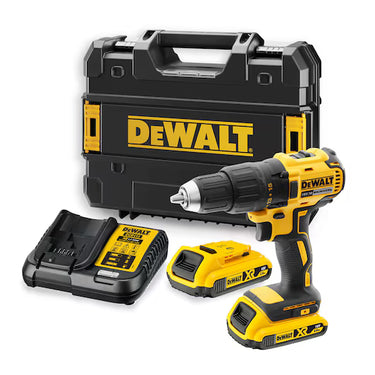 DeWalt Masina de gaurit/insurubat cu motor fara perii 18V 2x2Ah DCD777D2T-QW