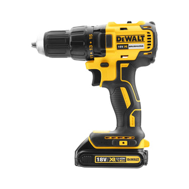 DeWalt Masina de gaurit/insurubat cu motor fara perii 18V XR 2x1.5Ah DCD777S2T-QW
