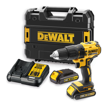 DeWalt Masina de gaurit/insurubat cu percutie, fara perii 18V XR 2x1.5Ah DCD778S2T-QW