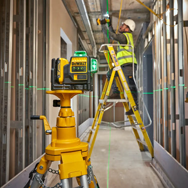 DeWalt Nivela laser 3 x 360° verde, 12V XR, 1 x 2.0Ah DCE089D1G-QW