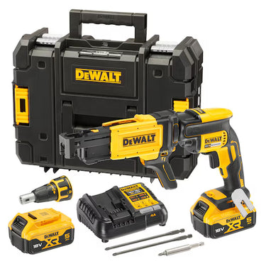DeWalt Masina de insurubat pentru gips-carton 18V XR 2x5Ah DCF620P2K-QW
