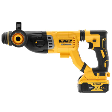 DeWalt Ciocan rotopercutor 18V XR Brushless SDS-plus 3 J, 1 x 5.0Ah DCH263P1-QW