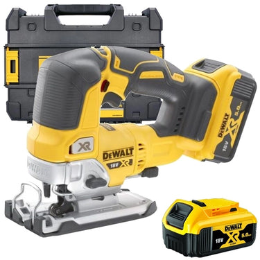DeWalt Fierastrau pendular cu motor fara perii XR 18V 2 X 5AH DCS334P2-QW