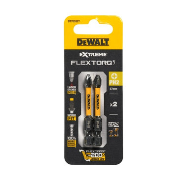 DeWalt DT70532T-QZ Set 2 Bit 57mm PH2