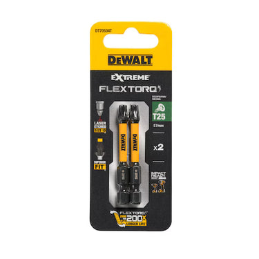 DeWalt DT70534T-QZ Set 2 Bit 57mm T25
