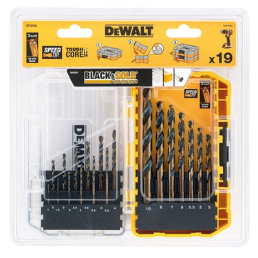 DeWalt Set 19 Burghie pentru metal DT70728-QZ