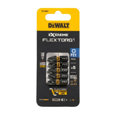 DeWalt DT7386T-QZ Set 5 Bit 25mm PZ1