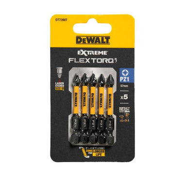 DeWalt DT7390T-QZ Set 5 Bit 57mm PZ1
