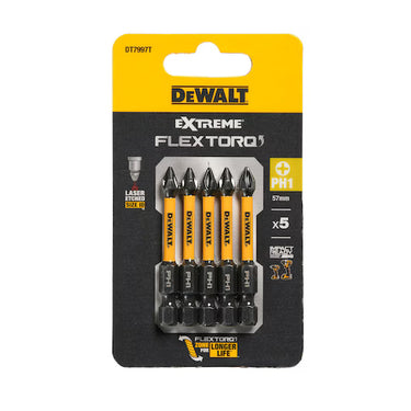 DeWalt DT7997T-QZ Set 5 Bit 57mm PH1