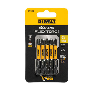 DeWalt DT7999T-QZ Set 5 Bit 57mm PH3