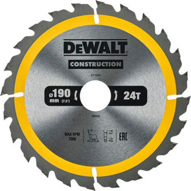 Pila circulara DeWalt DT1930 152x20mm 24 dinti pentru lemn