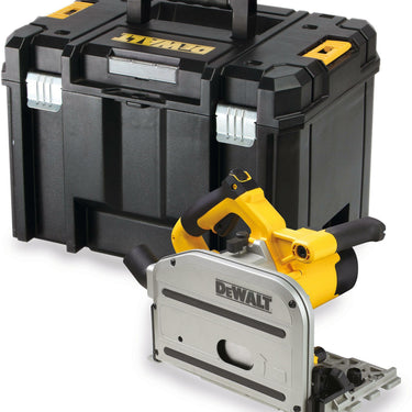 DeWalt Fierastrau circular de taiere (plunge) 165mm 1300W + sina 1,5m DWS520KT-QS